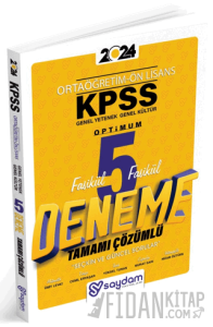 KPSS Ortaöğretim Önlisans Genel Yetenek Genel Kültür 5'li Çözümlü Deneme Seti