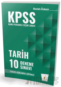 KPSS Tarih 10 Deneme Çözümlü