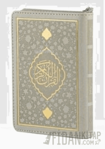 Kur’an-ı Kerim Hamid Aytaç Hatlı Büyük Cep Boy Fermuarlı Kılıf Termo Cilt (Ciltli)
