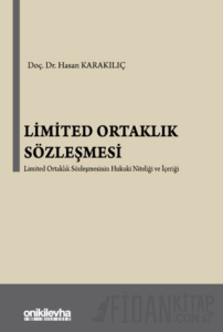 Limited Ortaklık Sözleşmesi (Ciltli)