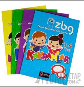 Limon Kids ZBG - Zihinsel Becerilerimi Geliştiriyorum Seti 5-6 Yaş (4 Kitap)