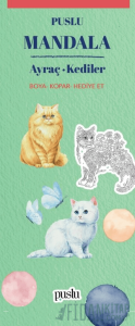 Mandala Ayraç - Kediler