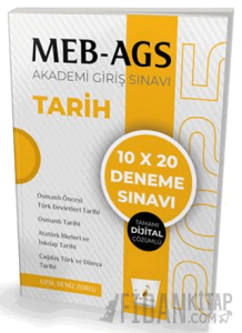 MEB - AGS Hazırlık Tarih 10x20 Tamamı Dijital Çözümlü Deneme Sınavı