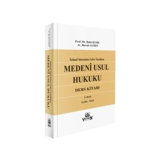 Medenî Usul Hukuku (Ders Kitabı)