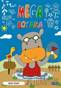 Mega Boyama-Mavi Kitap