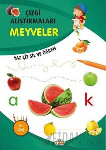Meyveler - Çizgi Alıştırmaları