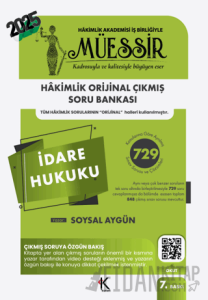 Müessir İdare Hukuku Soru Bankası