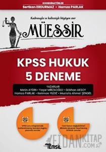 Müessir KPSS Hukuk 5 Deneme