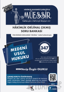 Müessir Medeni Usul Hukuku Soru Bankası