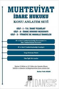 Muhteviyat İdare Hukuku Konu Anlatım Seti