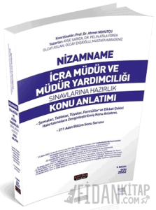 Nizamname İcra Müdür ve Müdür Yardımcılığı Konu Anlatımı
