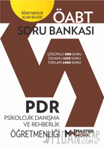 ÖABT PDR Psikolojik Danışma ve Rehberlik Öğretmenliği Soru Bankası