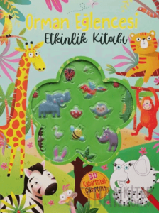 Orman Eğlencesi Etkinlik Kitabı (Kabartmalı Çıkartmalı)
