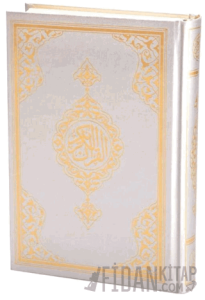 Orta Boy Kur'an-ı Kerim Yeni Cilt (Gümüş, Mühürlü) (Ciltli)