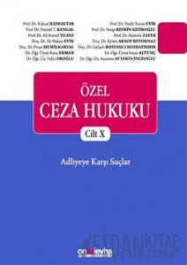 Özel Ceza Hukuku Cilt 10 (Ciltli)
