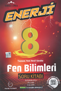 Palme 8. Sınıf Enerji Fen Bilimleri Tamamı Çözümlü Soru Kitabı