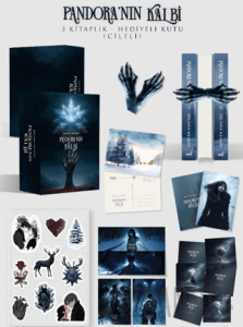 Pandora'nın Kalbi 3 Kitap Takım - Hediye Kutulu (Ciltli)