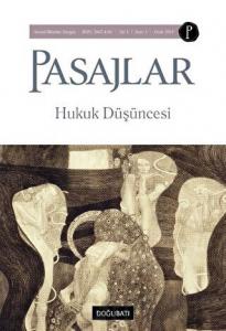 Pasajlar Sosyal Bilimler Dergisi Sayı 1 - Hukuk Düşüncesi