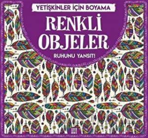 Renkli Objeler - Yetişkinler İçin Boyama