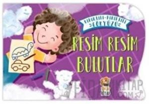 Resim Resim Bulutlar - Kıpırtılı Pırıltılı Gökyüzü (Ciltli)