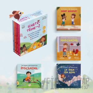 Schatz-Truhe 2 / Almanca Hazine Sandığı 2 (4 Kitap) (Ciltli)