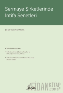 Sermaye Şirketlerinde İntifa Senetleri