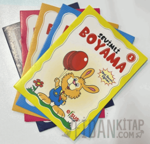 Sevimli Boyama Seti (5 Kitap)