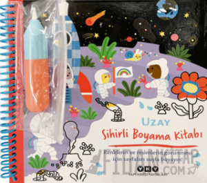 Sihirli Boyama Kitabı - Uzay (Ciltli)