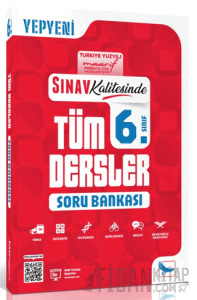 Sınav Kalitesinde 6. Sınıf Tüm Dersler Soru Bankası
