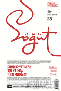 Söğüt - Türk Edebiyatı Dergisi Sayı 23 / Eylül - Ekim 2023