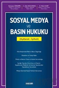 Sosyal Medya ve Basın Hukuku (Ciltli)