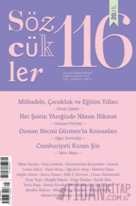 Sözcükler Dergisi 116. Sayı Temmuz - Ağustos 2025