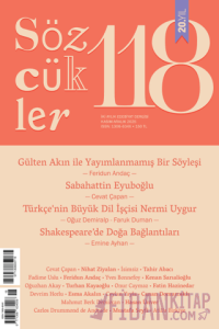 Sözcükler Dergisi 118. Sayı Kasım - Aralık 2025