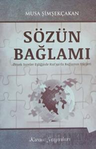 Sözün Bağlamı (Ciltli)