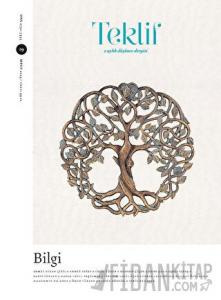 Teklif 2 Aylık Düşünce Dergisi Sayı: 9 Mayıs 2023