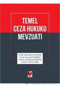 Temel Ceza Hukuku Mevzuatı (Ciltli)