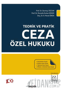 Teorik ve Pratik Ceza Özel Hukuku