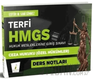 Terfi HMGS Ceza Hukuku Özel Hükümler Ders Notları