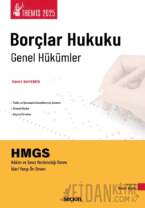 THEMIS – Borçlar Hukuku Genel Hükümler Konu Kitabı