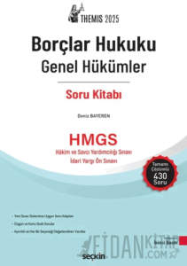 THEMIS – Borçlar Hukuku Genel Hükümler Soru Kitabı