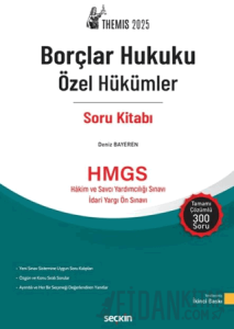 THEMIS –Borçlar Hukuku Özel Hükümler Soru Kitabı
