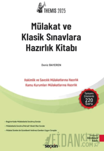 THEMIS – Mülakat ve Klasik Sınavlara Hazırlık Kitabı