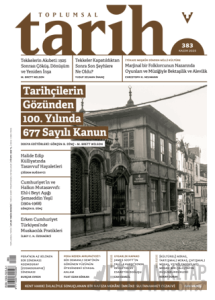 Toplumsal Tarih Dergisi: 383 Kasım 2025