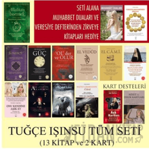 Tuğçe Işınsu ve Tüm Kitaplar Seti (13 Kitap ve 2 Kart)
