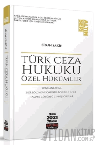 Türk Ceza Hukuku Özel Hükümler Konu Anlatımı