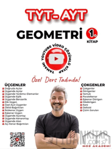 TYT AYT Geometri 1. Kitap Tamamı Çözümlü Soru Bankası
