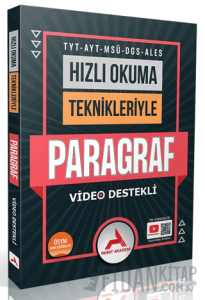 TYT AYT MSÜ DGS ALES Hızlı Okuma Teknikleriyle Paragraf