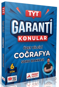 TYT Coğrafya Garanti Konular Soru Bankası