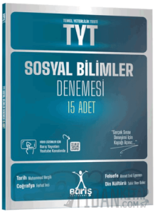 TYT Sosyal Bilimler Denemesi 15 Adet