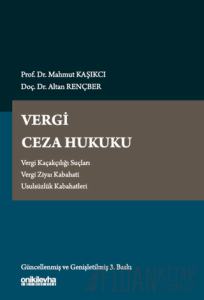 Vergi Ceza Hukuku (Ciltli)